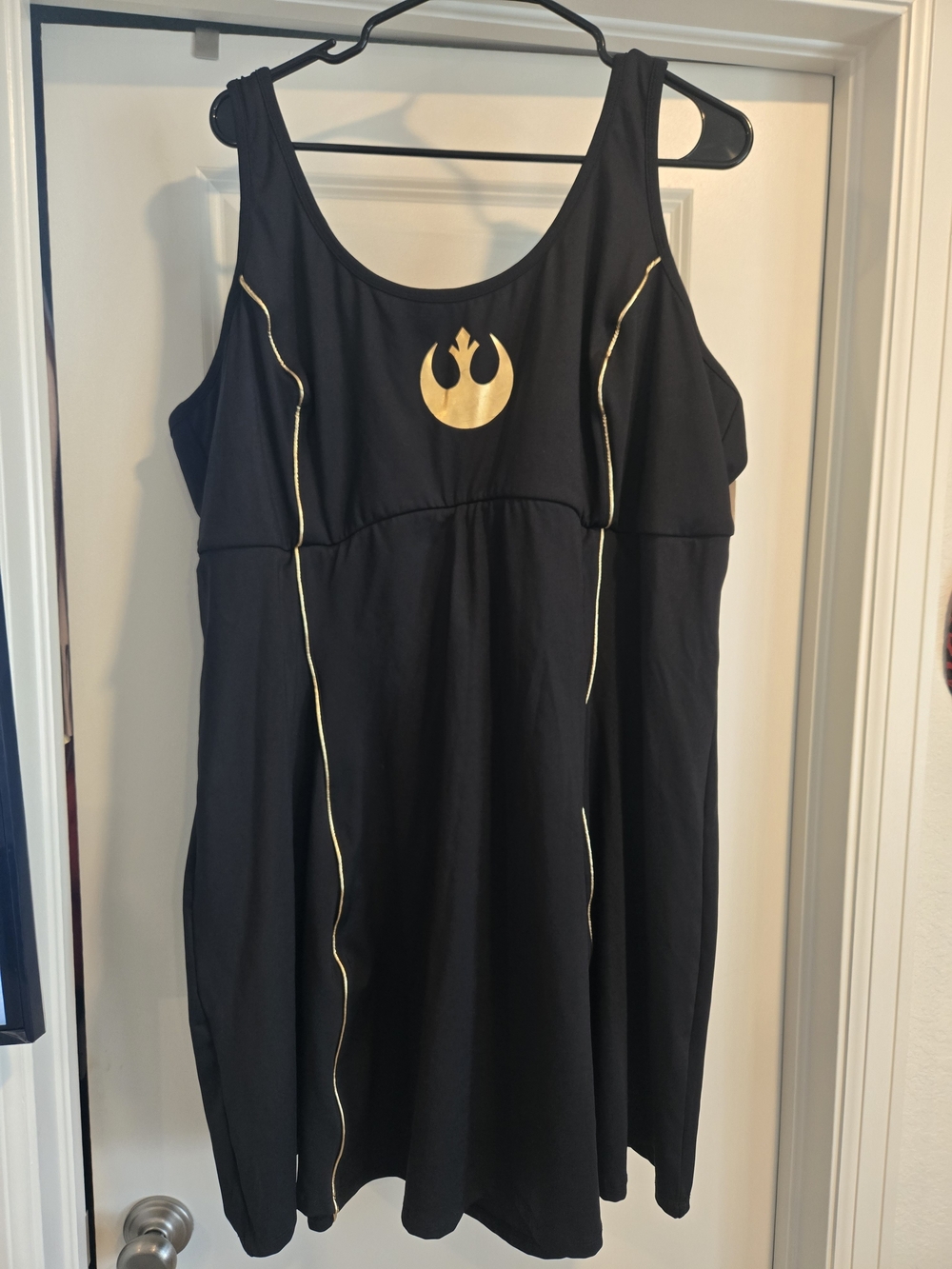 Black Star Wars Rebel Alliance Box Lunch Athletic Dress Plus 4